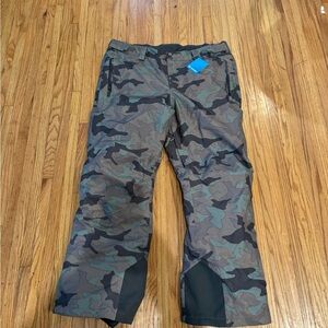 Columbia free climb snow pants, never worn